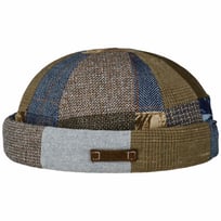 Patchwork Barista Docker Hat by Stetson - &pound;99.00