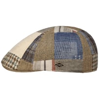 Patchwork Duck Flat Cap by JJ Hats - &pound;60.95
