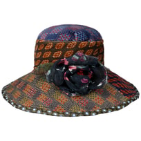 Pavelia Patchwork Cotton Hat by GREVI - &pound;175.95