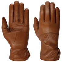 Perfo Leather Gloves by Caridei - &pound;104.95