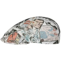 Perforated Comic Flat Cap by Lierys - &pound;131.95