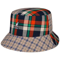 Plaid Mashup Bucket Fishing Hat by Kangol - &pound;37.95