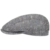 Plainfield Silk Wool Flat Cap by Stetson - &pound;159.00