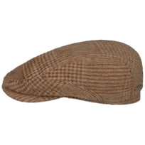 Poundhill Wool Mix Driver Flat Cap by Stetson - &pound;229.00