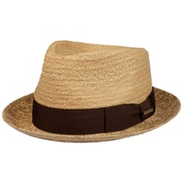 Printed Brim Player Raffia Hat by Stetson - &pound;74.50