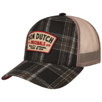 Quality Apparel Check Cap by Von Dutch - &pound;30.95