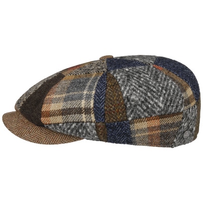 Rafterson 8 Panel Patchwork Flat Cap by Lierys - 71,95 £