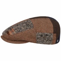 Rafterson Patchwork Flat Cap by Lierys - &pound;70.95