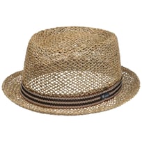 Raneyo Vented Straw Pork Pie Hat by Lipodo - &pound;22.95