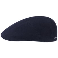 Reid Wool Flat Cap with Cashmere by Stetson - &pound;89.00