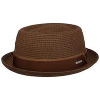 Ruviano Pork Pie Straw Hat by Stetson - &pound;89.00