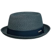 Ruviano Pork Pie Straw Hat by Stetson - &pound;89.00