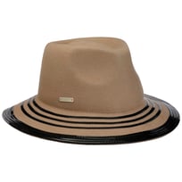 Shiny Details Fedora Wool Hat by Seeberger - &pound;88.95
