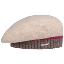 Shiny Stripe Milled Wool Beret by Seeberger - &pound;40.95