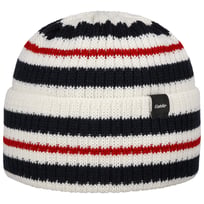 Short Stripy Merino Knit Hat by Eisb�r - &pound;34.95