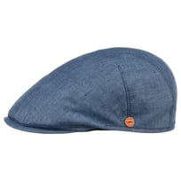 Sidney Linen Flat Cap by Mayser - &pound;78.95