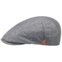 Sidney Linen Flat Cap by Mayser - &pound;79.95