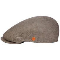 Sidney Linen Stripes Flat Cap by Mayser - &pound;88.95
