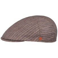 Sidney Paros Stripes Flat Cap by Mayser - &pound;79.95