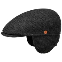 Sidney Wool Ear Flaps Flat Cap by Mayser - &pound;131.95