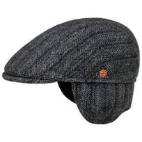 Sidney Wool Flat Cap with Ear Flaps by Mayser - &pound;87.95