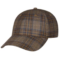 Silk Mix Check Cap by Stetson - &pound;99.00