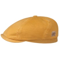 Soft Cotton 6 Panel Flat Cap by Stetson - &pound;99.00
