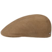 Soft Cotton Corduroy Flat Cap by Stetson - &pound;59.00