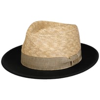 Soft Felt Palm Mix Fedora Hat by Stetson - &pound;119.00
