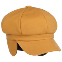 Soft Herringbone Newsboy Cap by Lipodo - &pound;26.95