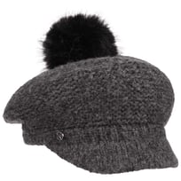 Soft Pompom Newsboy Cap by Loevenich - &pound;31.95