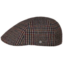 Spickard Wool Glencheck Flat Cap by Lierys - &pound;61.95