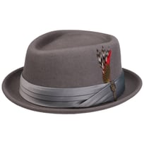 Stout Pork Pie Wool Felt Hat by Brixton - &pound;60.95