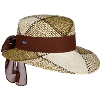 Straw Hat with Cloth Band by Lipodo - &pound;26.95