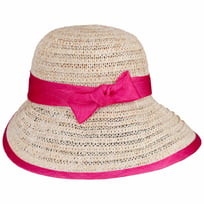 Straw Hat with Sinamay Loop by Seeberger - &pound;105.95