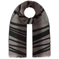 Stripe Fantasy Wool Scarf by Fraas - &pound;58.95