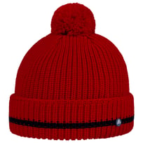 Striped Cuff Pompom Hat by Hammaburg - &pound;28.95