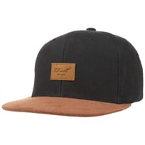 Suede 6 Panel Snapback Cap by Reell - &pound;30.95