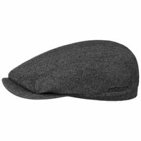Sustainable Cashmere Flat Cap by Stetson - &pound;113.45