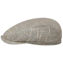 Sustainable Linen Mix Driver Flat Cap by Stetson - &pound;83.95