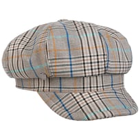 Tarragona Check Newsboy Cap by Lierys - &pound;52.95