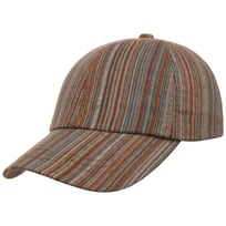 Temberton Stripes Cotton Cap by Lipodo - &pound;20.95