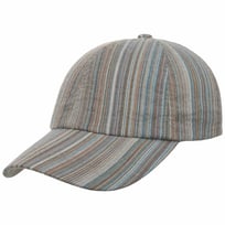 Temberton Stripes Cotton Cap by Lipodo - &pound;20.95
