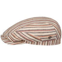 Tenscott Driver Linen Flat Cap by JJ Hats - &pound;78.95