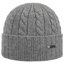 Tervik Cable Cashmere Beanie Hat by Stetson - &pound;99.00
