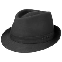 Teton Cloth Trilby Hat by Stetson - &pound;89.00