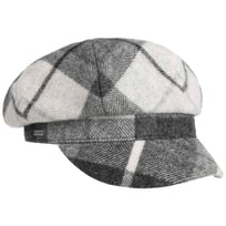 Tevere Checkered Newsboy Cap by McBURN - &pound;70.95
