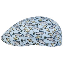Texas Allover Fish Flat Cap by Stetson - 69,00 £