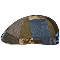 Texas Barista Patchwork Flat Cap by Stetson - &pound;99.00