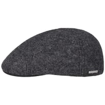 Texas Boiled Wool Flat Cap by Stetson - &pound;79.00